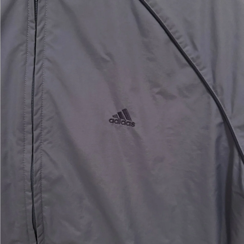 Vintage Adidas Tracksuit Jacket in a Pale Purple, Size XL - Picture 2 of 4